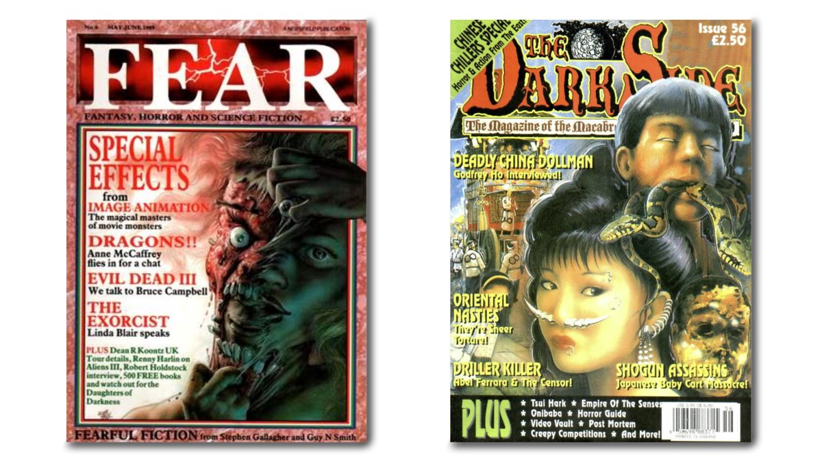 an image showing the covers of editions of &ldquo;Fear&rdquo; and &ldquo;The Dark Side&rdquo;